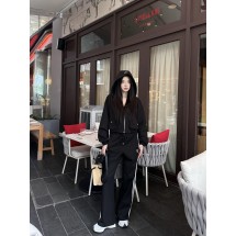 프라다 캐주얼 후드 스웻셔츠 세트 (해외배송)