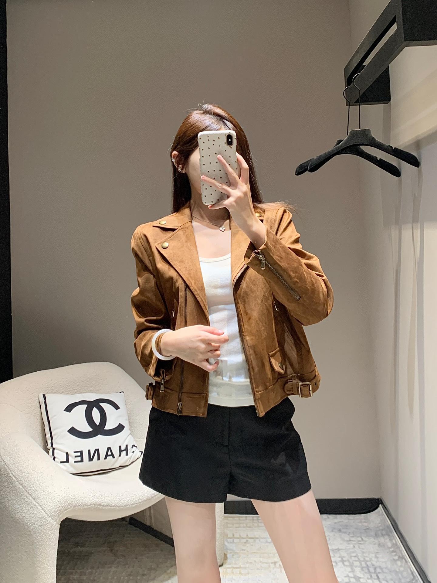 미우미우 스웨이드 재킷 (해외배송)