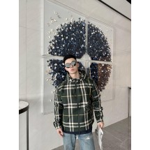 버버리 뉴 플레이드 지퍼 재킷 (해외배송)