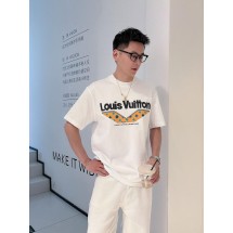 루이비통 반팔 라운드넥 티셔츠 2컬러 (해외배송)