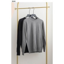 크롬하츠 십자가 레더 패치 라운드 스웨터 (국내배송)