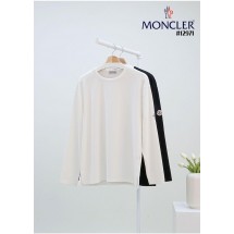 몽클레어 남성 와플 패턴 긴팔 티셔츠 (국내배송)