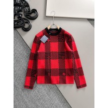 루이비통 체커보드 자카드 풀오버 스웨터 (해외배송)