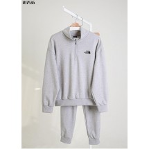 노스페이스 자수 로고 테리 아노락 자켓 & 테리 조거 팬츠 셋  (국내배송)