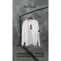 스톤아일랜드 물결 라인 포켓 포인트 헤비 울니트 (국내배송)