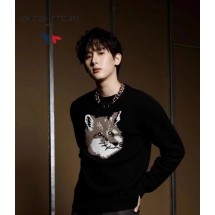 메종키츠네 MAISON KITSUNE 시그니쳐 폭스헤드 울니트 (국내배송)