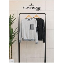 스톤아일랜드 봄신상 남성 포켓지퍼 맨투맨 (국내배송)