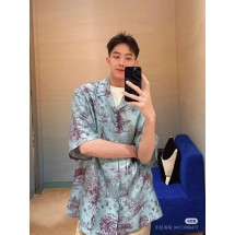 루이비통 패턴 반팔 셔츠 (해외배송)