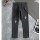 크롬하츠 Chrome Hearts 시그니쳐 패치 흑청바지 (국내배송)