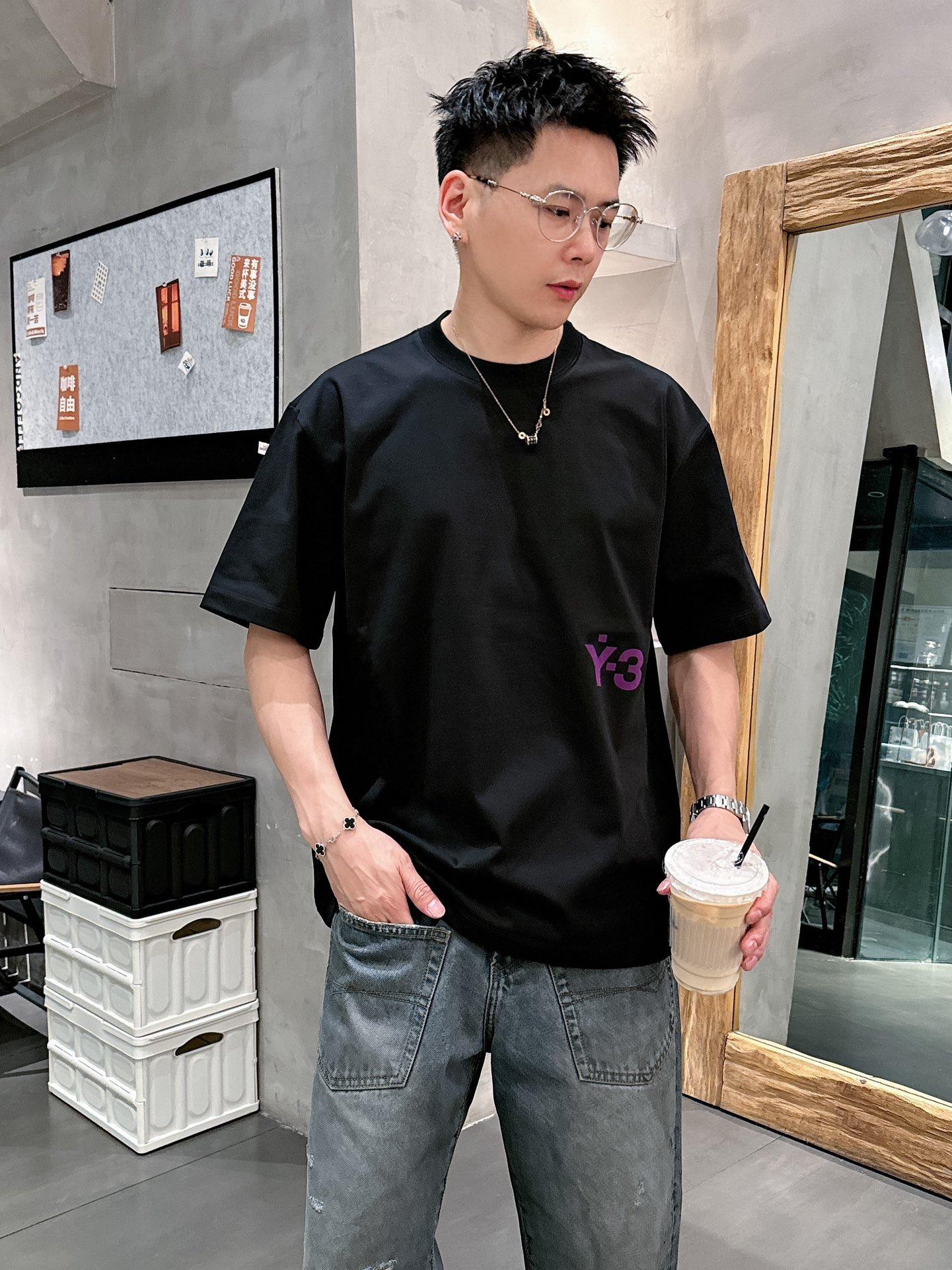Y-3 반팔 티셔츠 (해외배송)