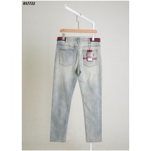 구찌 슈프림 web 버튼 다운 슬림핏 데님 팬츠 (국내배송)