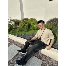발렌시아가 폼 프린트 워시드 그라데이션 팬츠 (해외배송)