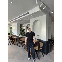 발렌시아가 워시드 레터 프린트 리본 팬츠 (해외배송)