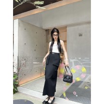 프라다 포켓 디자인 리본 스커트 2컬러 (해외배송)