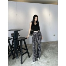 샤넬 스타일 로고 팬츠 (해외배송)