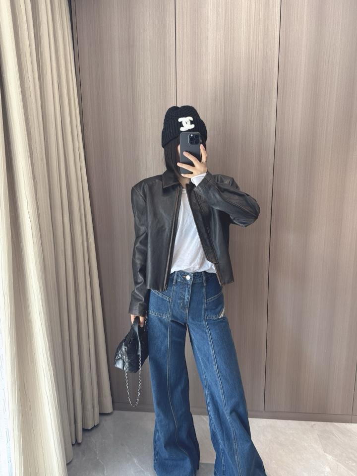 질샌더 모터사이클 가죽 재킷 (해외배송)
