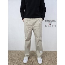 톰브라운 사각패치 면 팬츠 (국내배송)