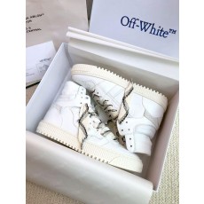 오프화이트 커플 하이탑 운동화 (해외배송)