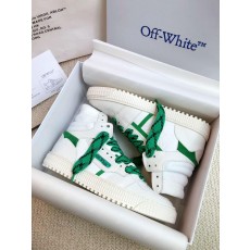 오프화이트 커플 하이탑 운동화 (해외배송)