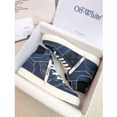 오프화이트 커플 하이탑 운동화 (해외배송)