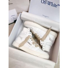 오프화이트 커플 하이탑 운동화 (해외배송)