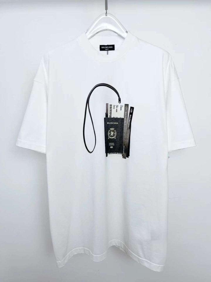발렌시아가 패스포트 반팔  (국내배송)