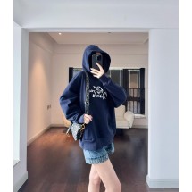 디올 자수 후드 스웨트셔츠 (해외배송)