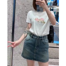 지방시 넷 플라워 반팔 티셔츠 (해외배송)