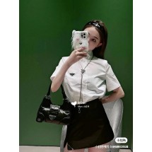 프라다 코튼 반팔 셔츠 (해외배송)