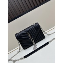 입생로랑 YSL LE MAILLON 퀼팅 램스킨 체인 백 (해외배송)