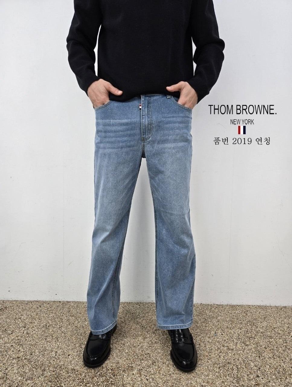 톰브라운 TB 세미 일자 청바지 (국내배송)