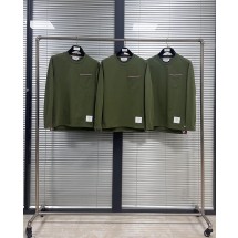 톰브라운 긴팔 리브 포켓 티셔츠 (해외배송)