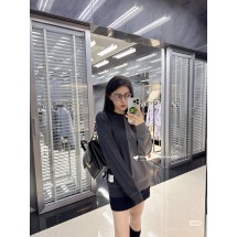 톰브라운 TB24/FW 오픈 스티치 컬러블록 라운드넥 스웨트셔츠 (해외배송)