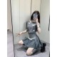 톰브라운 홀로우 자수 강아지 반팔 티셔츠 티 (해외배송)