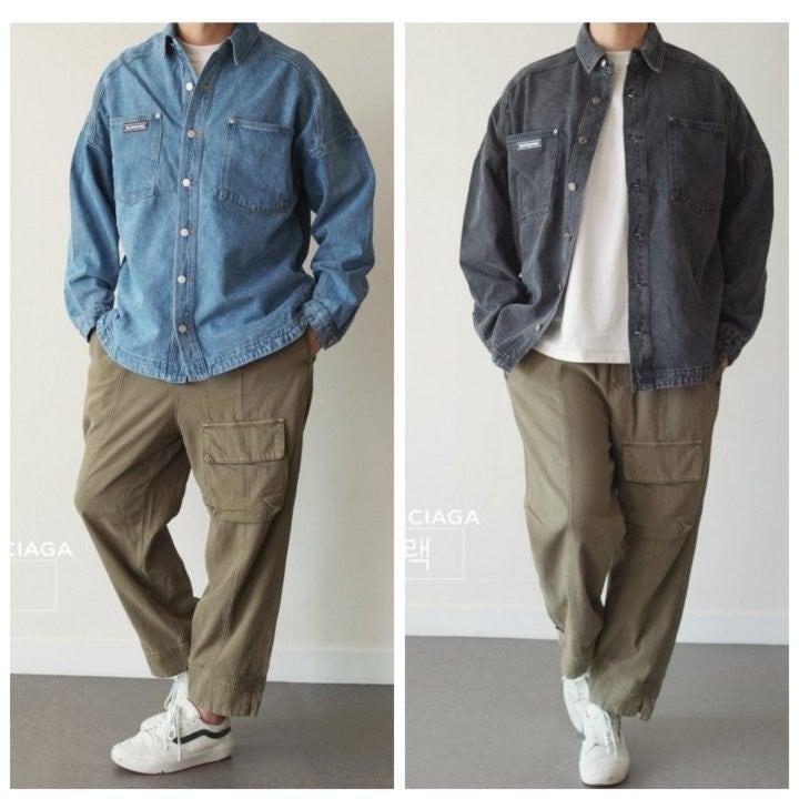 발렌시아가 데님 자켓  (국내배송)