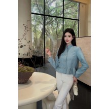 디올 골드 버튼 러플 재킷 (해외배송)