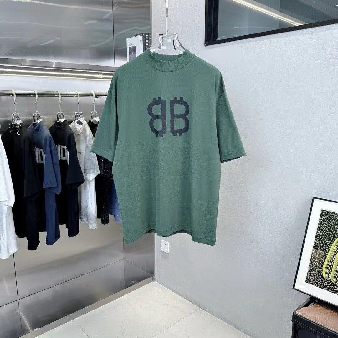 발렌시아가 BB로고 티셔츠 (국내배송)