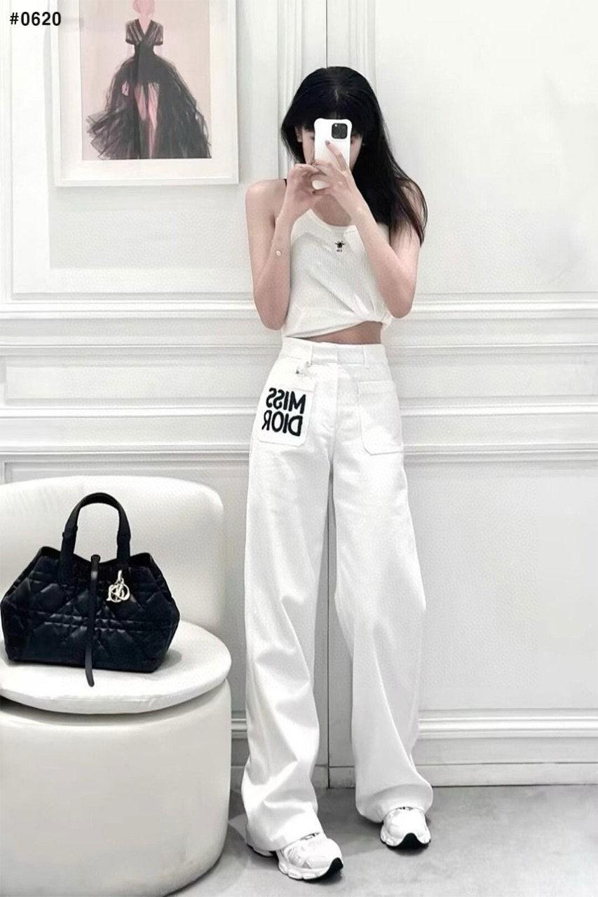 디올 미스 miss dior 화이트 데님 (국내배송)