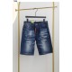 디스퀘어드 ROCCO DARK WASH DENIM SHORTS (국내배송)