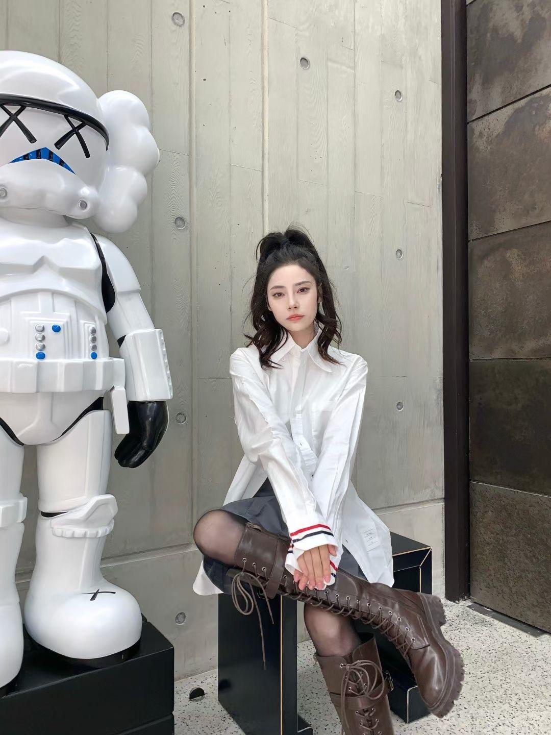 톰브라운 TB 클래식 더블 커프 리본 셔츠 (해외배송)