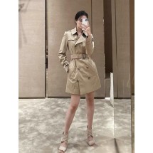 버버리 클래식 켄싱턴 숏 트렌치 코트 (해외배송)