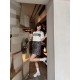 디올 반팔 티셔츠 + 올드 플라워 반바지 세트 (해외배송)
