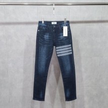 톰브라운 사선완장 도그 진청 청바지 (국내배송)
