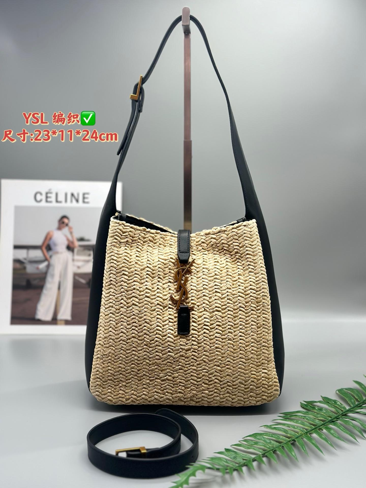 입생로랑 YSL 위빙 숄더백 (해외배송)