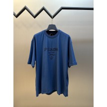 프라다 타월 자수 반팔 티셔츠 (해외배송)