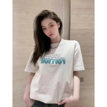 루이비통 비즈 레터스 라운드넥 반팔 티셔츠 (해외배송)