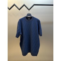 펜디 더블 F 셀러리드 풀오버 울 반팔 티셔츠 (해외배송)