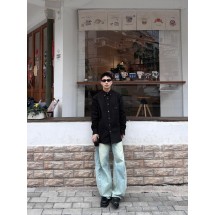펜디 가죽 패치 셔츠 (해외배송)