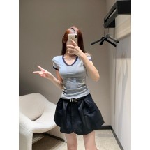 미우미우 봄 여름 반팔 티셔츠 (해외배송)