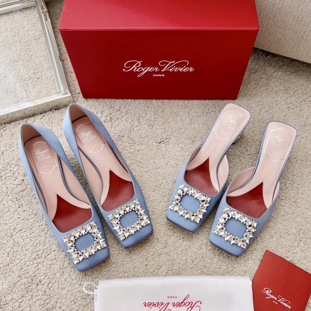로저비비에 Jewel Heel 다이아몬드 힐 패션 슈즈 & 슬리퍼 (해외배송)